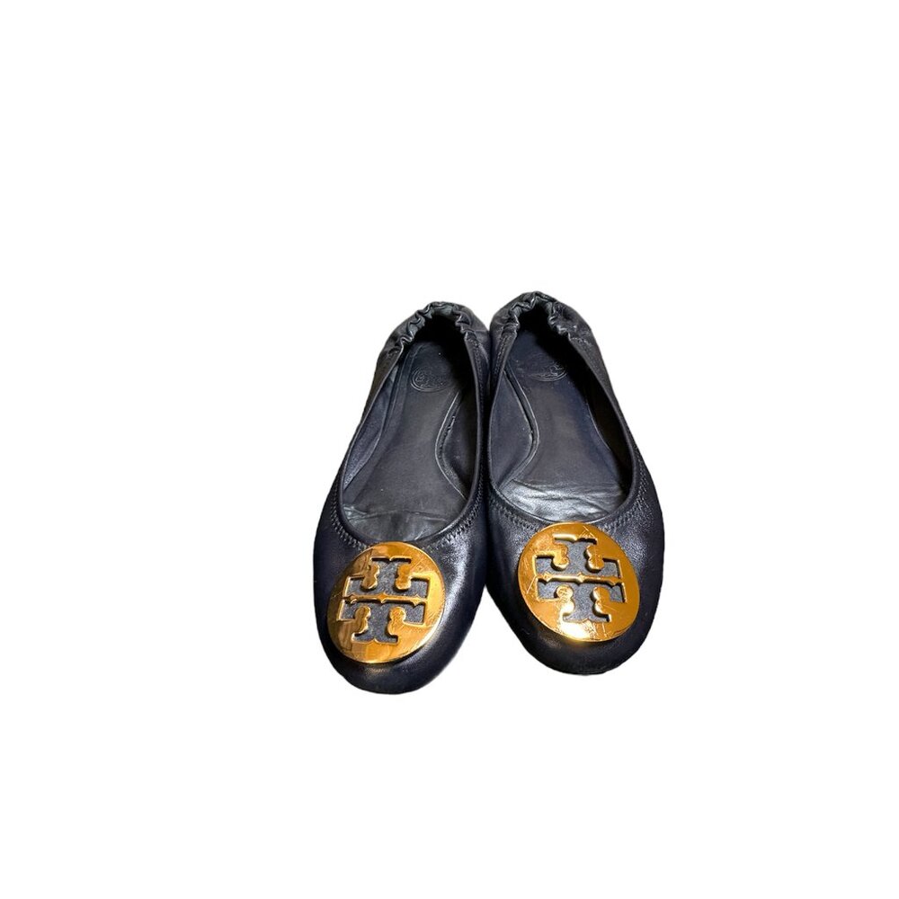 Tory Burch size 7 navy leather flats